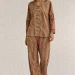 Amber Stripe Pajama Set