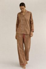 Amber Stripe Pajama Set