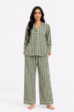 Dark green Stripe Lounge Set