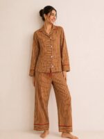 Amber Stripe Pajama Set - Image 6