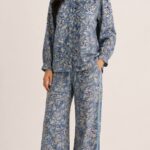 Sky Bloom Pajama Set