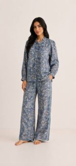Sky Bloom Pajama Set