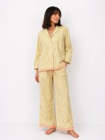 Soft Sage Stripe Pajama Set