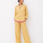 Soft Sage Stripe Pajama Set