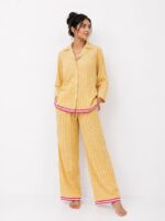 Soft Sage Stripe Pajama Set