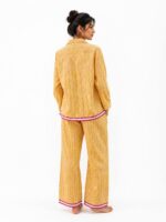 ⁦Soft Sage Stripe Pajama Set⁩ - الصورة ⁦2⁩