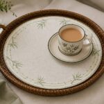 Luxury Embroidered Placemats for Dining & Serving