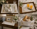 Luxury Embroidered Placemats for Dining & Serving