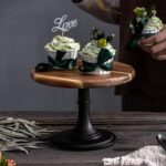 Wooden serving base