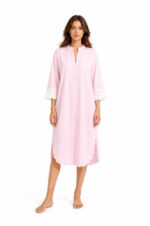 Premium Cotton Lace sleep Dress - Image 4