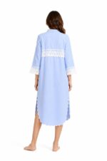 Premium Cotton Lace sleep Dress - Image 3