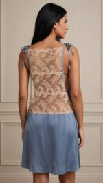 Celeste Luxury Silk Nightgown & Silk Robe Set - Image 5