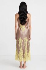 Silk Nightdress with Elegant Lace Details - Image 3