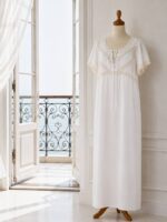 Cotton Lace Nightgown – By Order