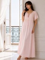 Cotton Lace Nightgown – By Order - Image 4