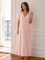 Cotton Lace Nightgown – By Order
